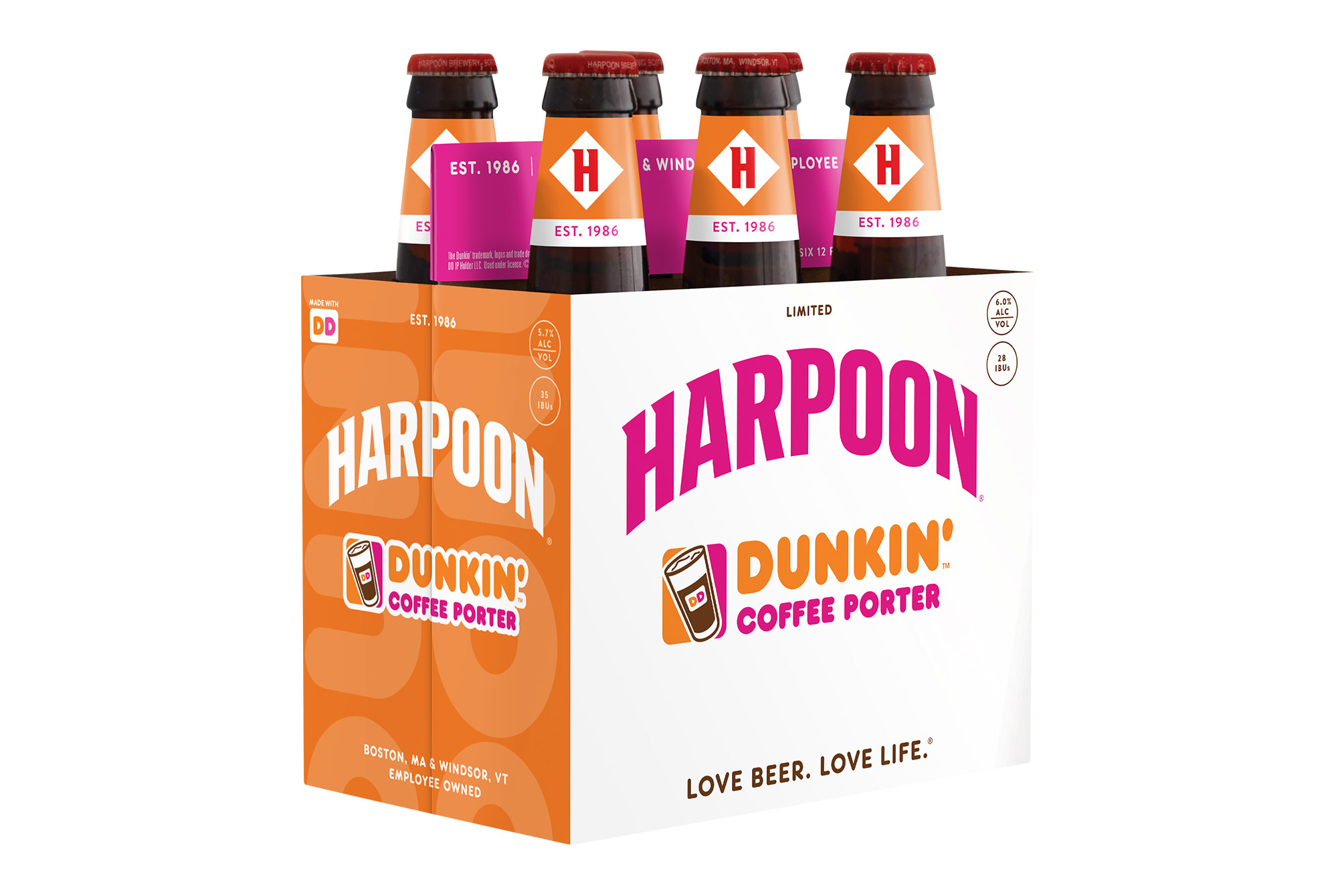 Dunkin’ Teams up with Harpoon for a Coffee Porter