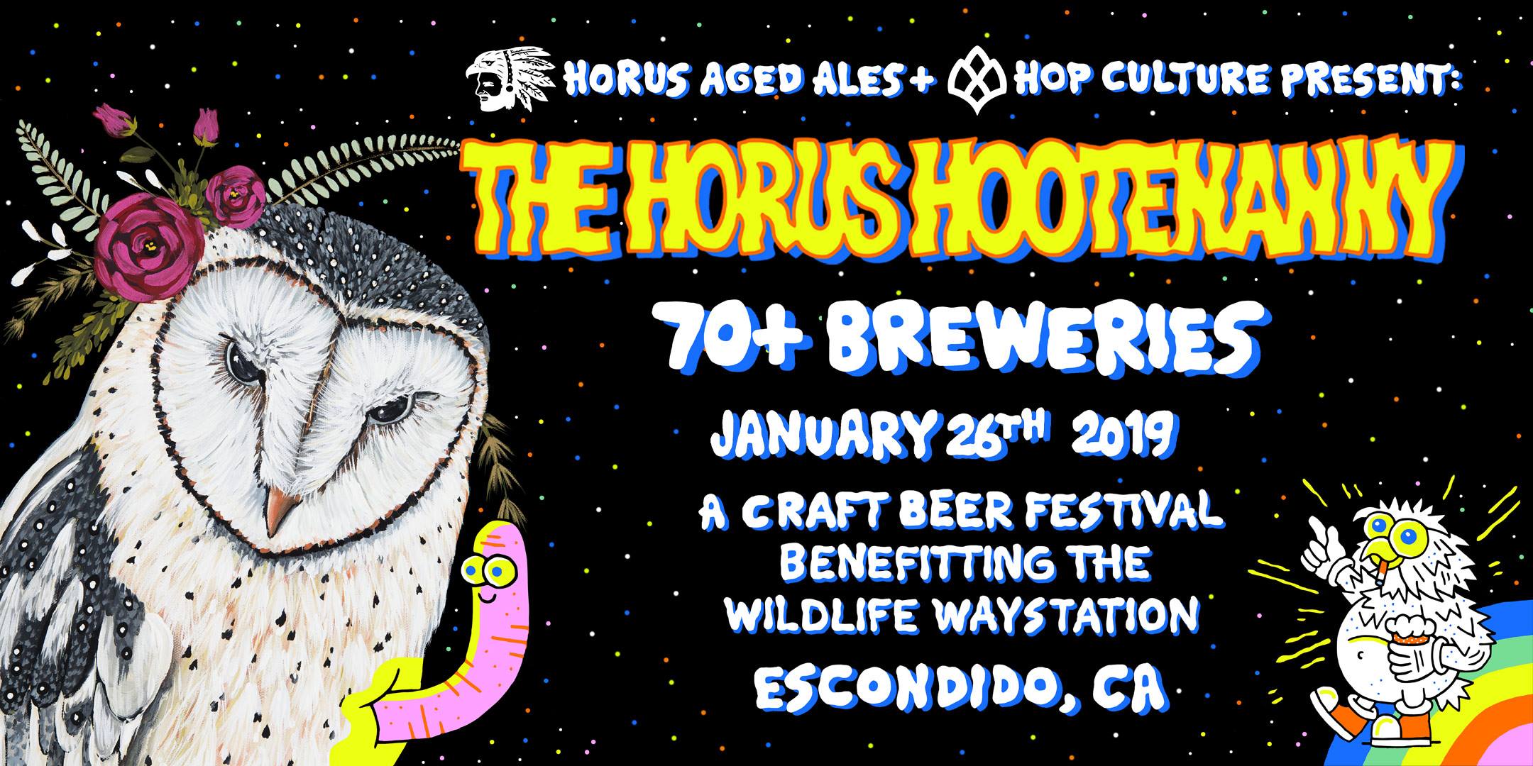 We Teamed Up with Horus Aged Ales for the Horus HOOTenanny