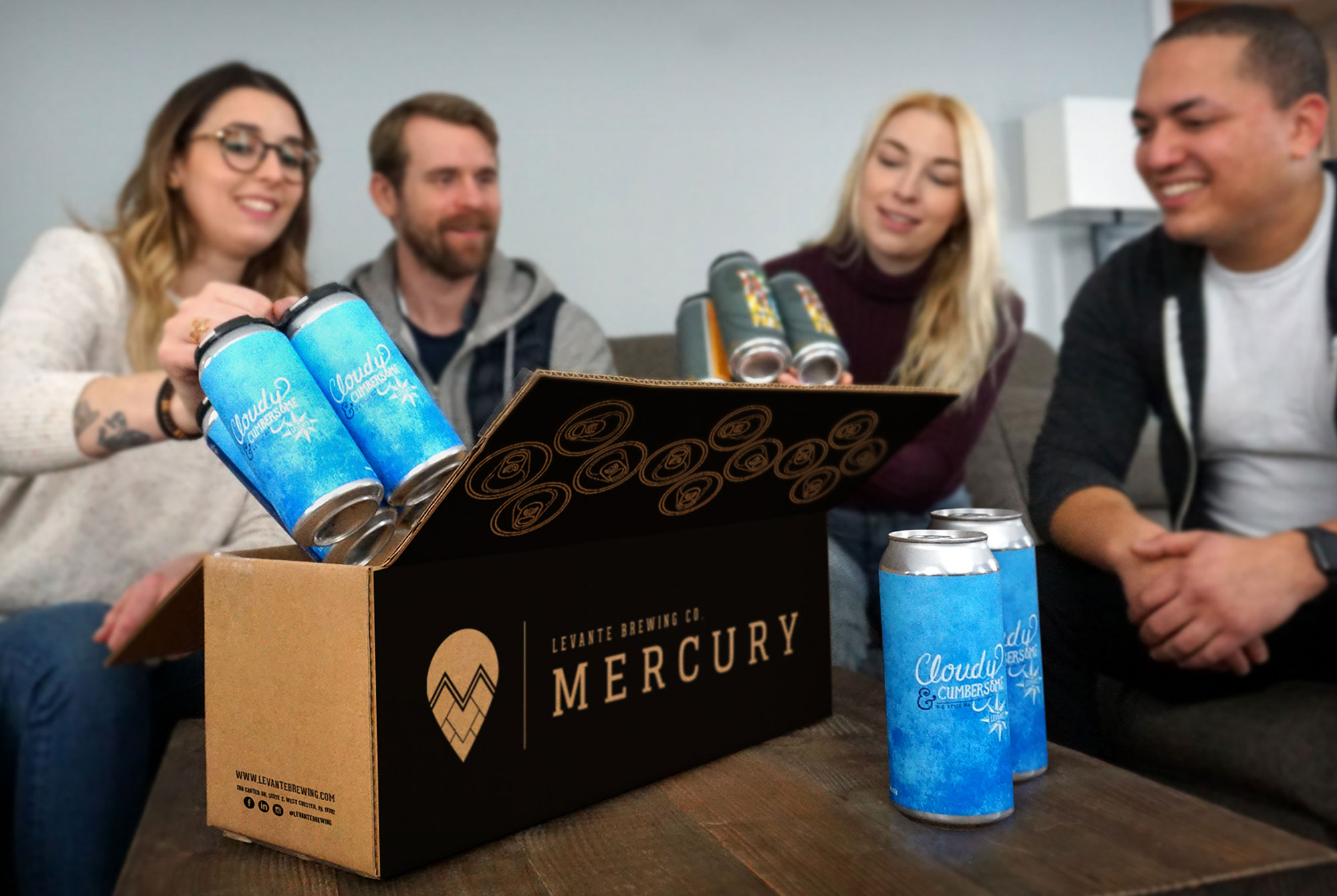 Levante Brewing Introduces Pennsylvania Online Can Delivery Service