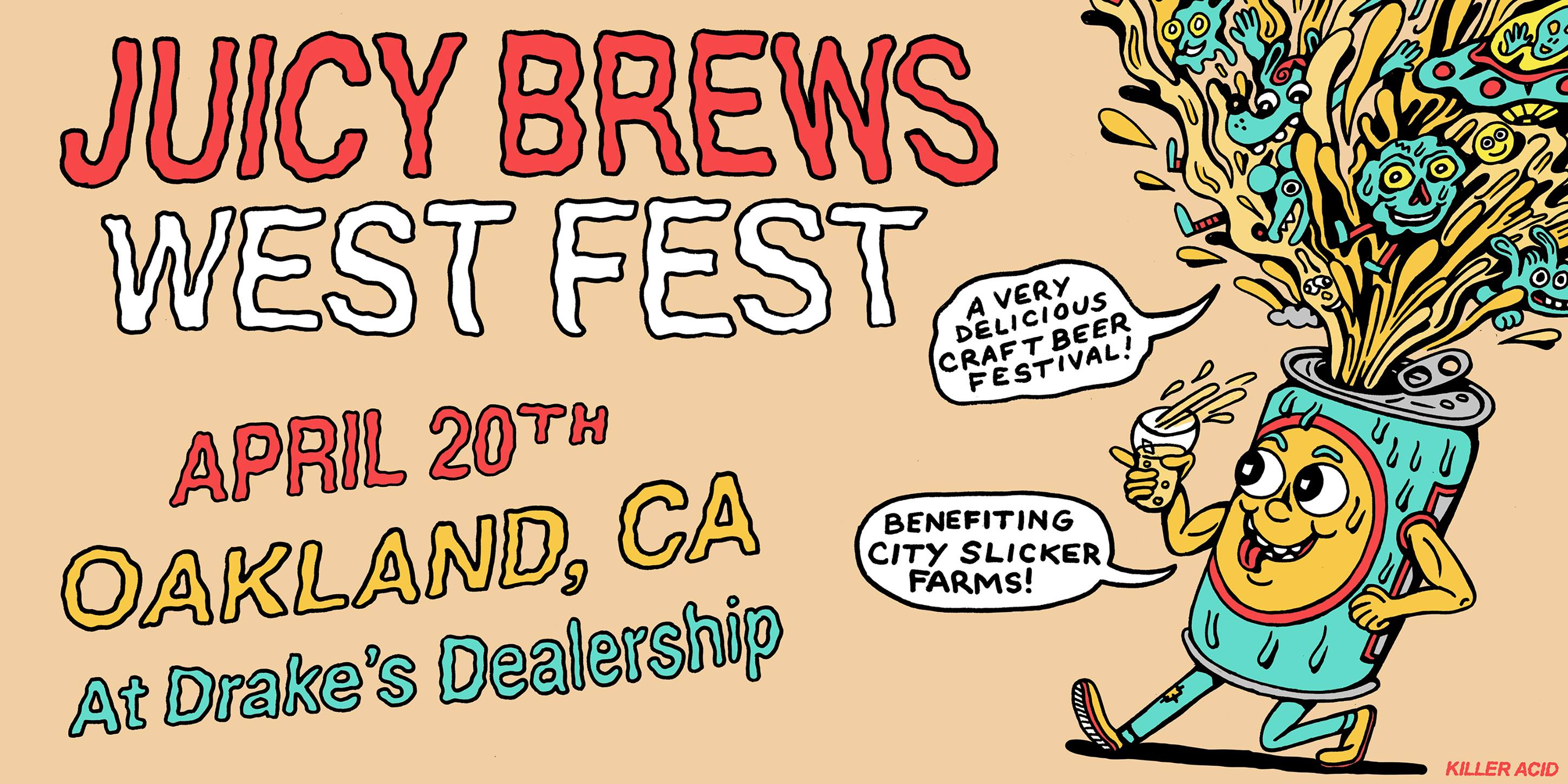 We Teamed up with Drake’s for Juicy Brews WestFest Beer Festival