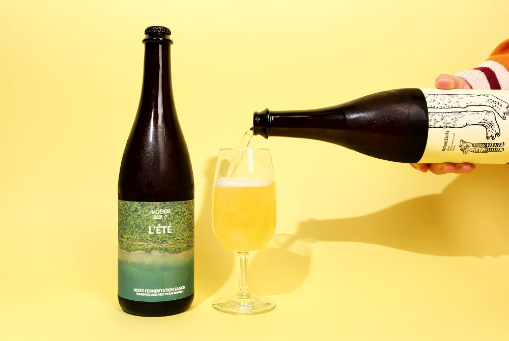 hacienda beer co smallish saison