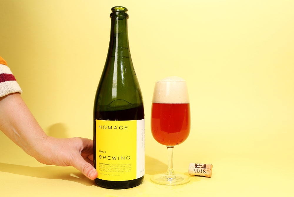 homage brewing bonsoir lune saison