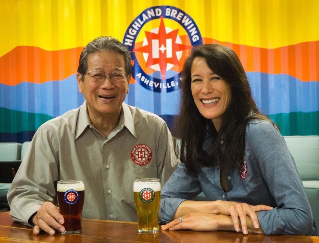 highland brewing cofounders oscar wong and leah wong ashburn