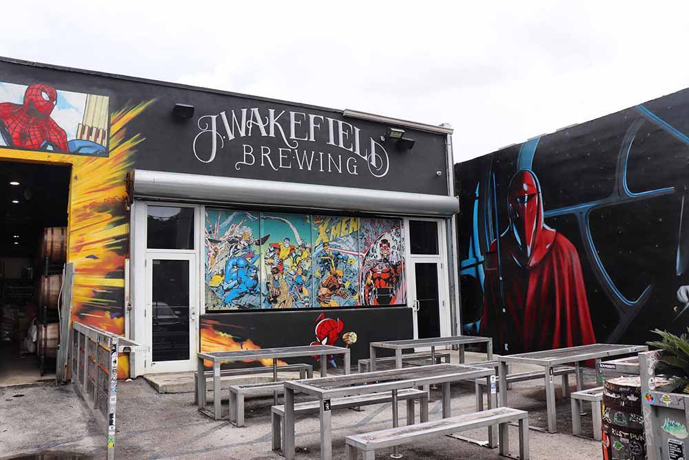 j. wakefield brewing taproom best breweries miami