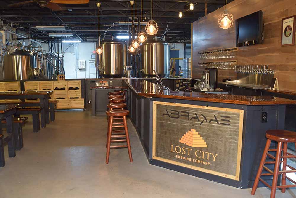 lost city brewing company taproom