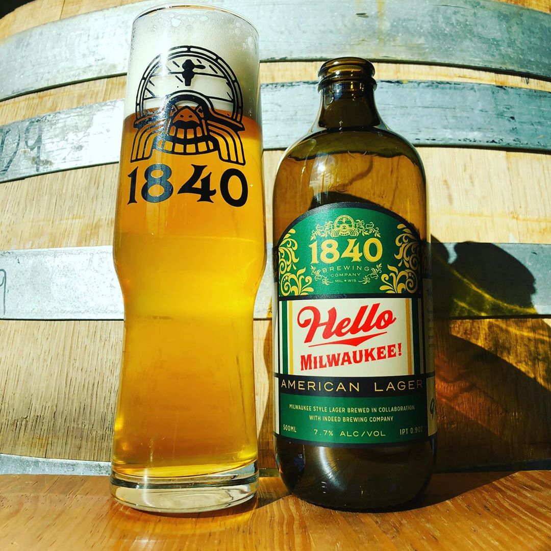 1840 brewing milwaukee lager