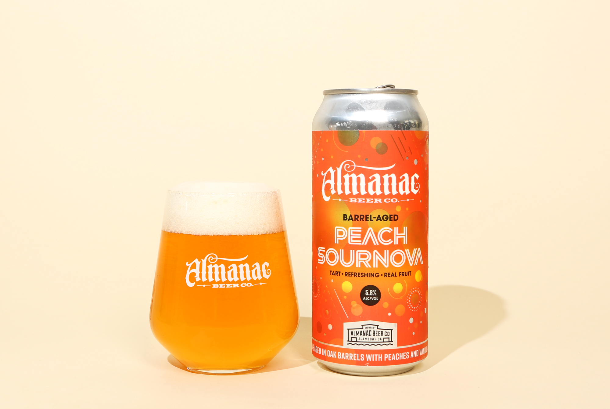 almanac beer co peach sournova