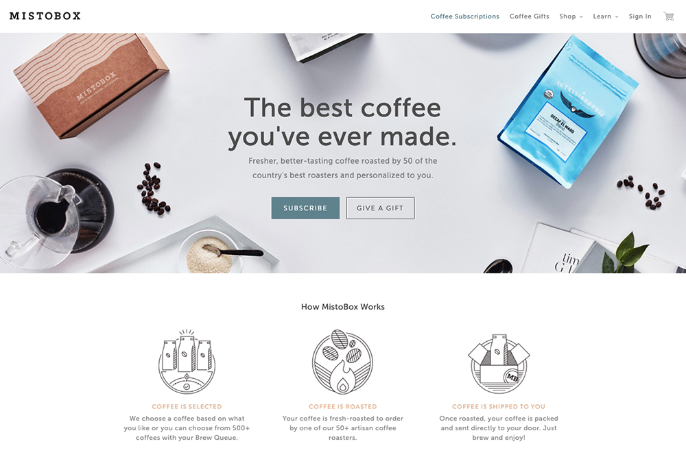 coffee mistobox subscription