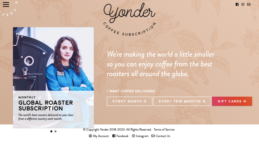 yonder coffee
