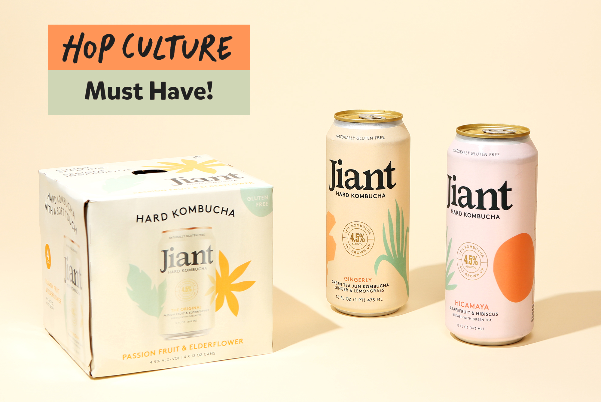 Jiant Kombucha Makes the Ideal Beginner Hard Kombucha