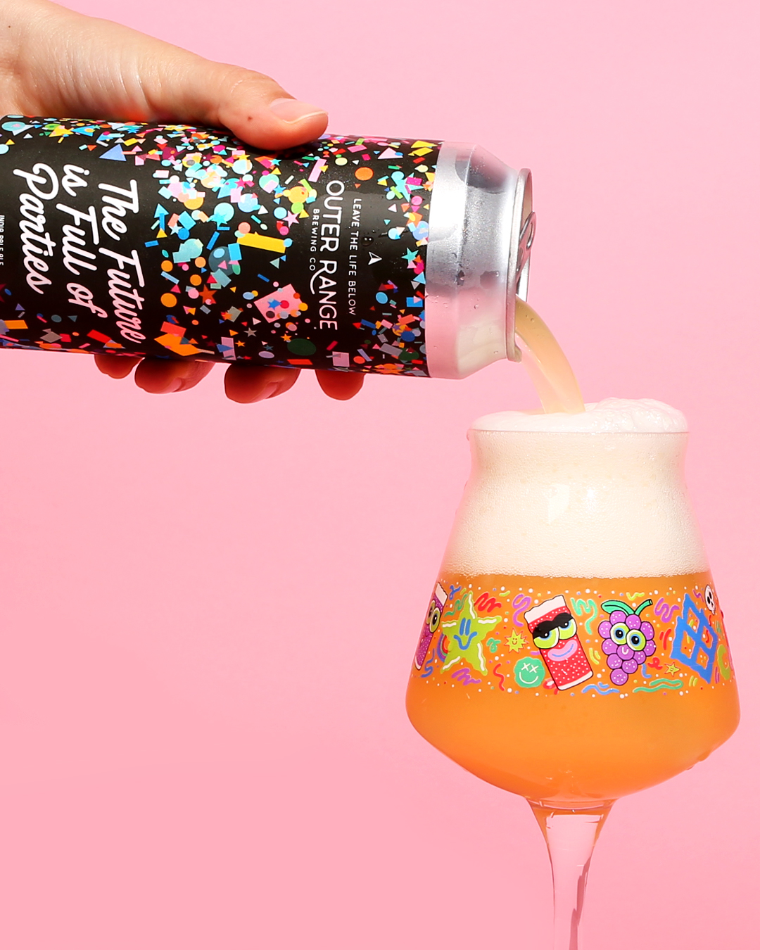 outer range hazy IPA the future is full of parties