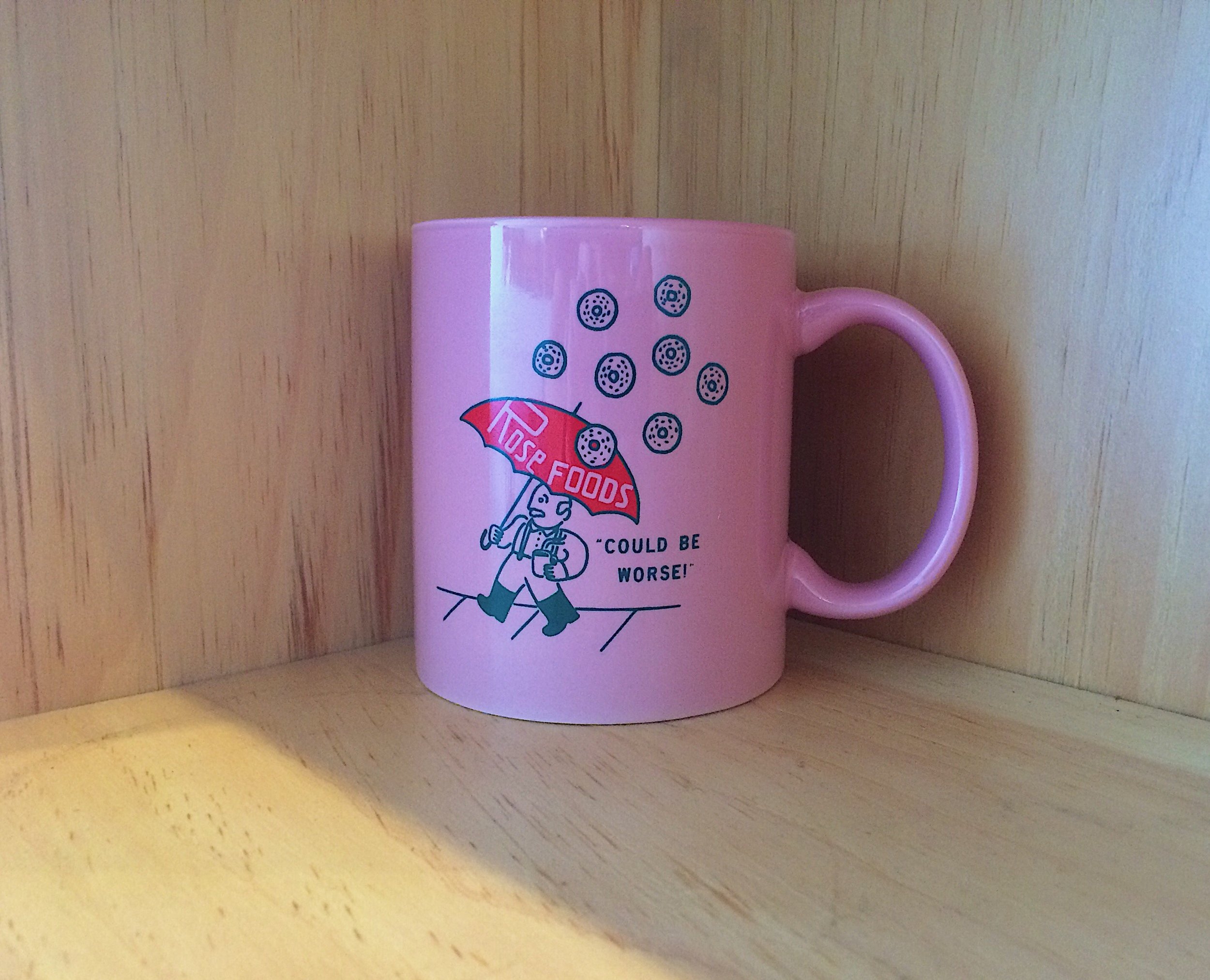 rose foods coffee mug