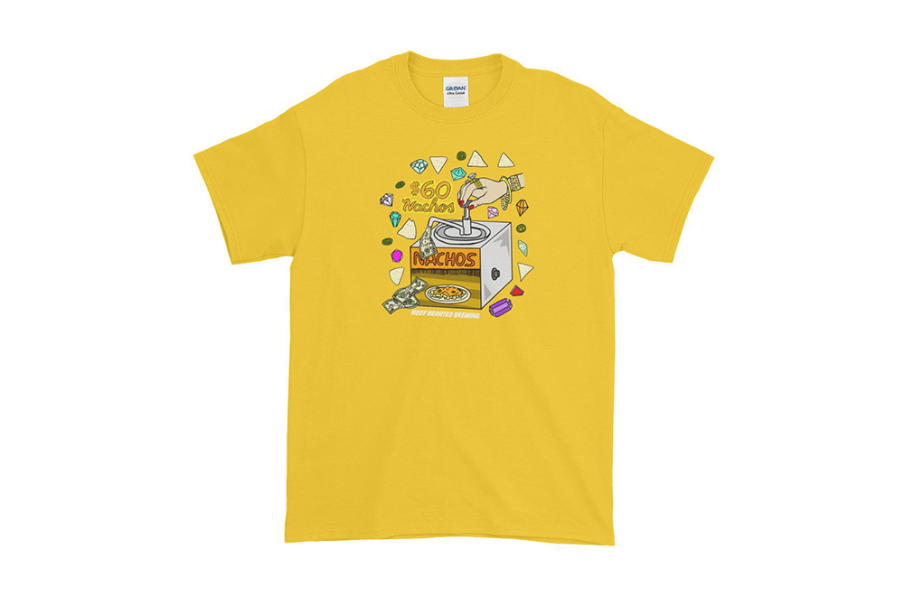 hoof hearted brewing nacho shirt