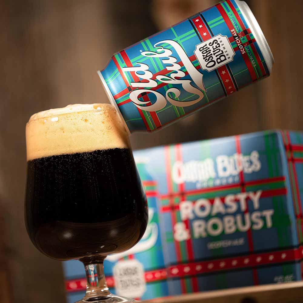 oskar blues brewery old chub® scotch ale wee heavy