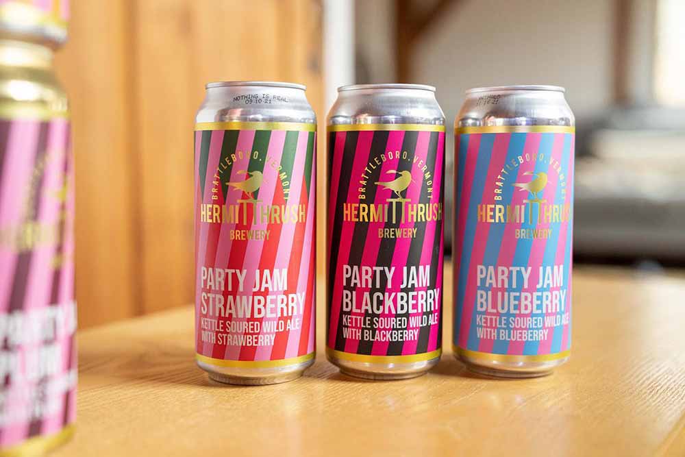 hermit thrush brewery party jam strawberry blackberry blueberry