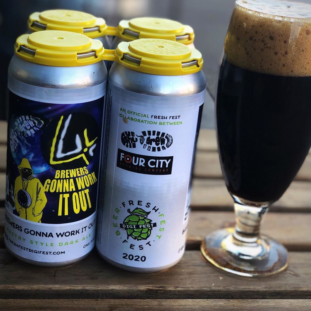 shubrew and Four City Brewing collab beer