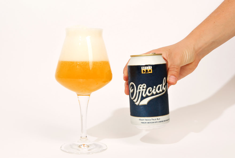 pouring bell's official hazy ipa beer trends