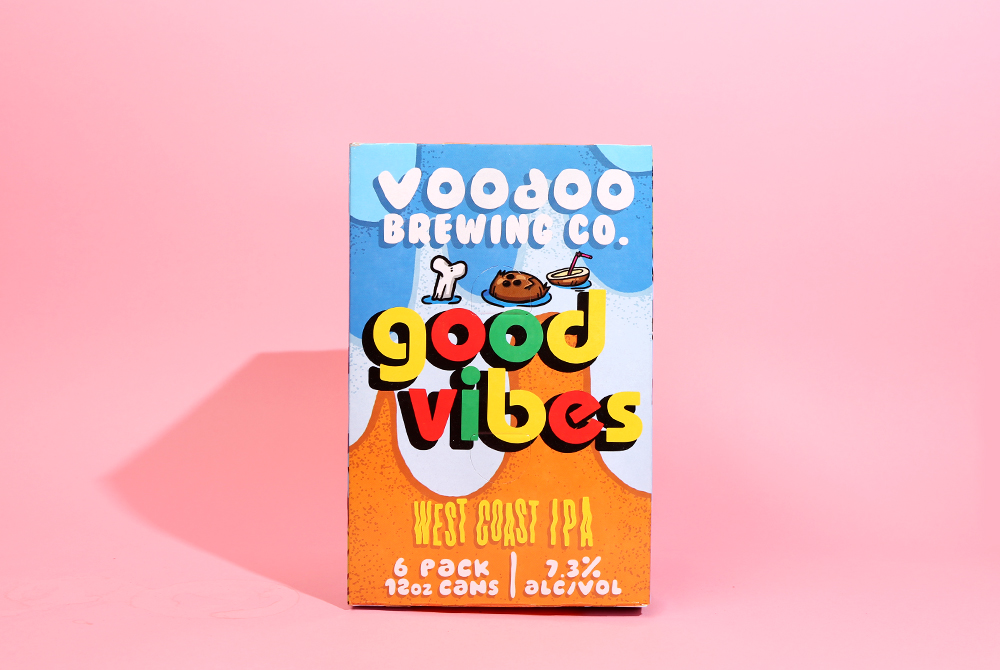 a good vibes box from voodoo
