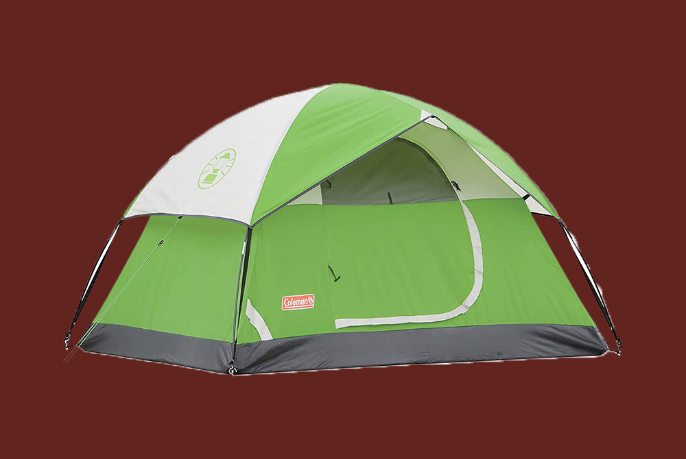 coleman camping tent
