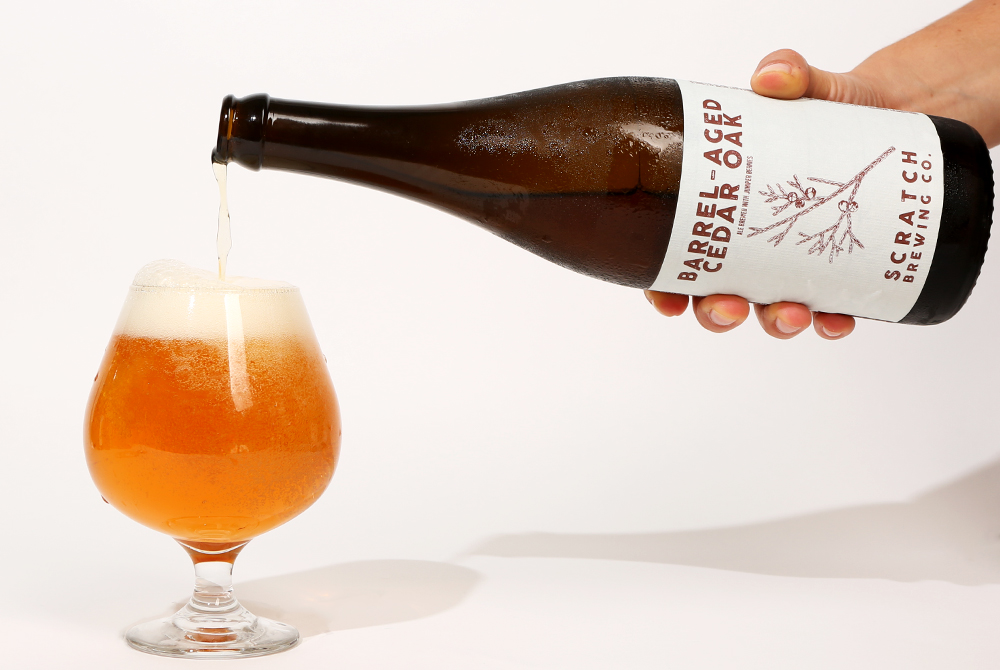scratch brewing barrel aged cedar oak
