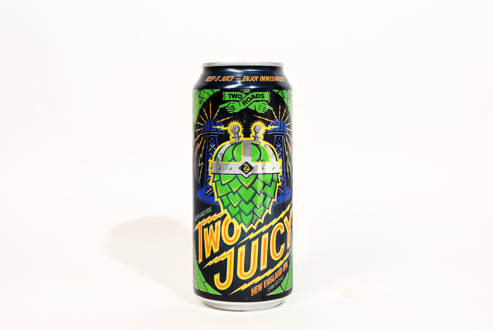 16 ounce can of two roads two juicy