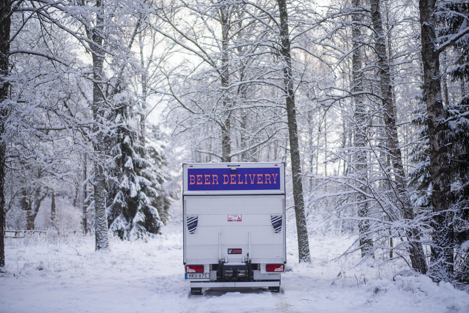 omnipollo beer delivery truck