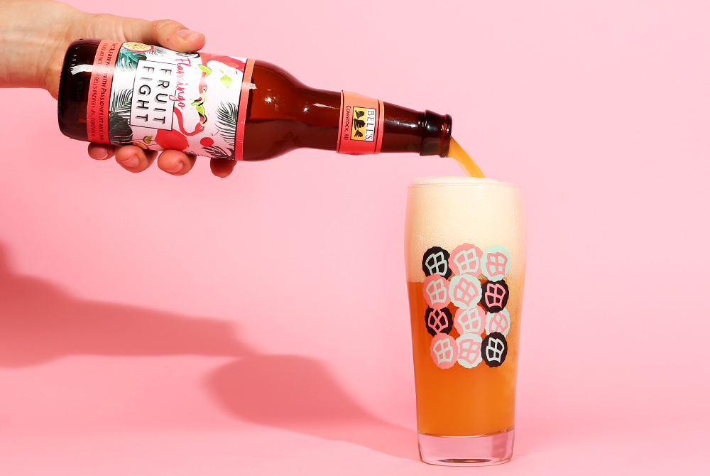 bells brewery flamingo fruit fight