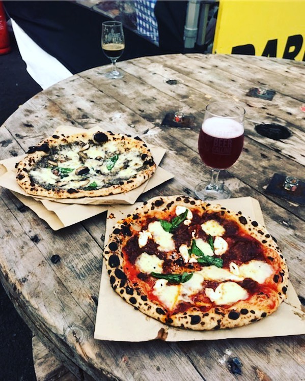 craft and slice pizza and beer account