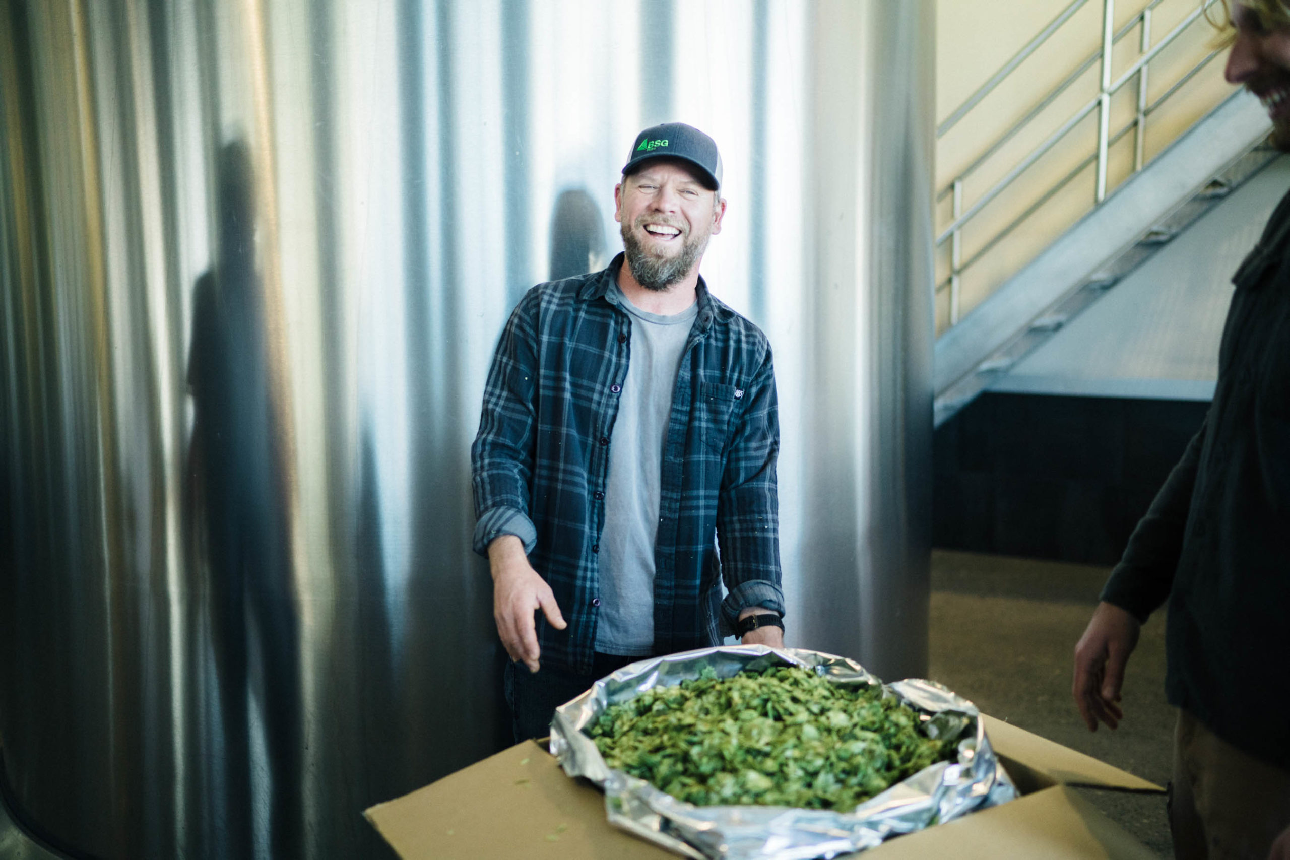 matt bryndilson of firestone walker with hops