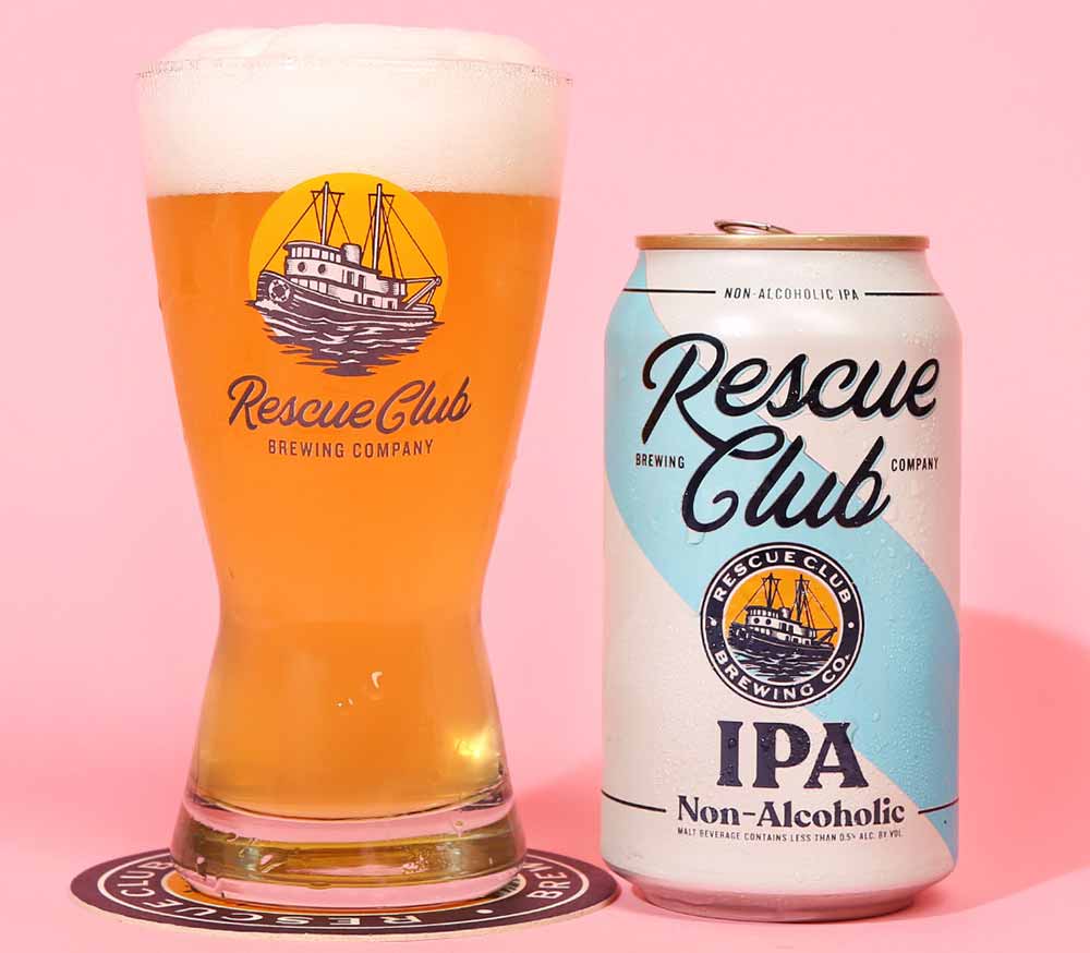 rescue club non-alcoholic beer