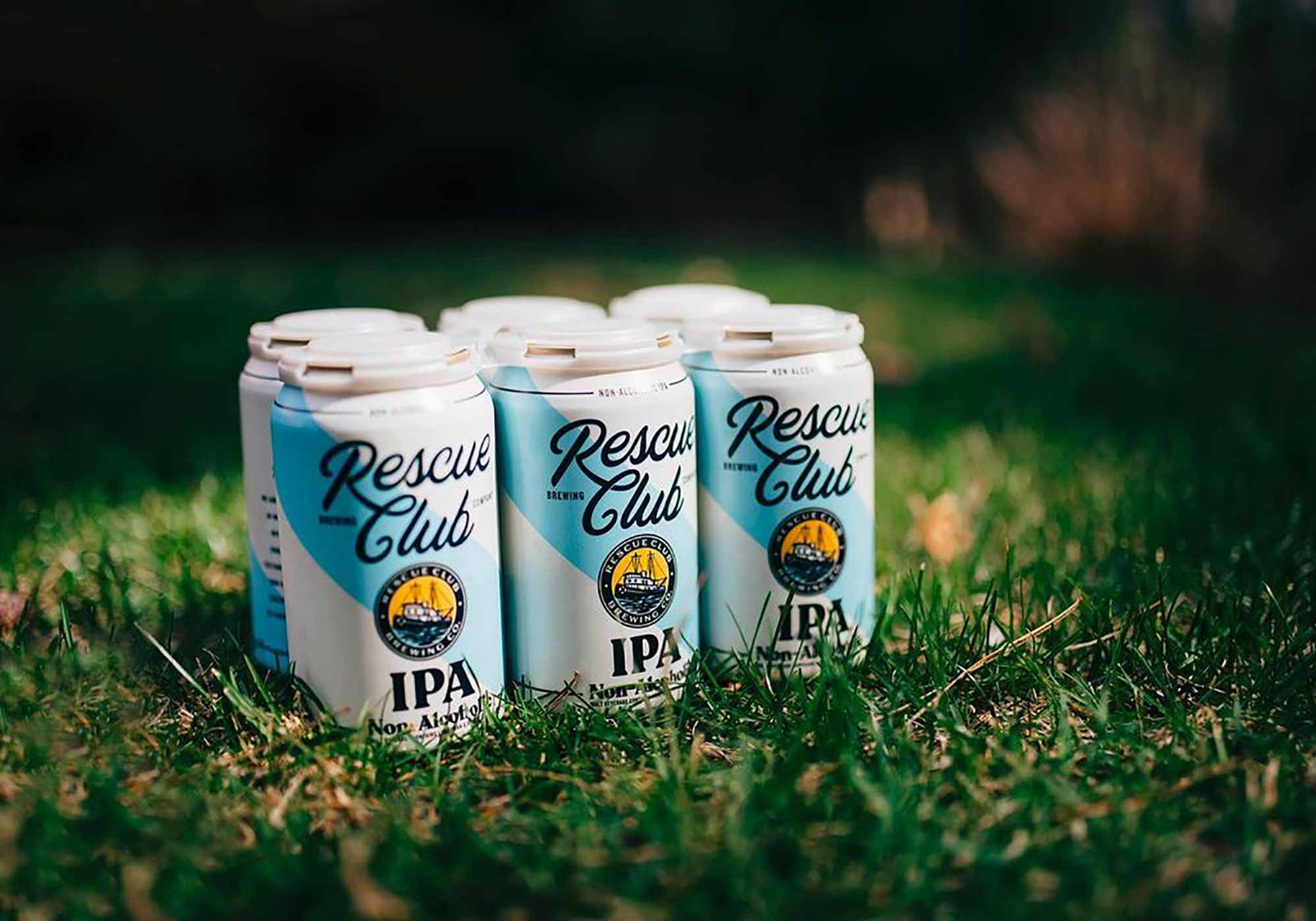 Major New England Brewery Signals A Growing Trend With Rescue Club, A New Non-Alcoholic Beer Brand