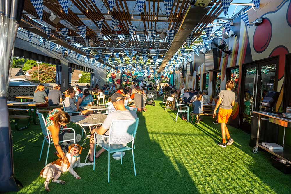 vector brewing patio best breweries dallas