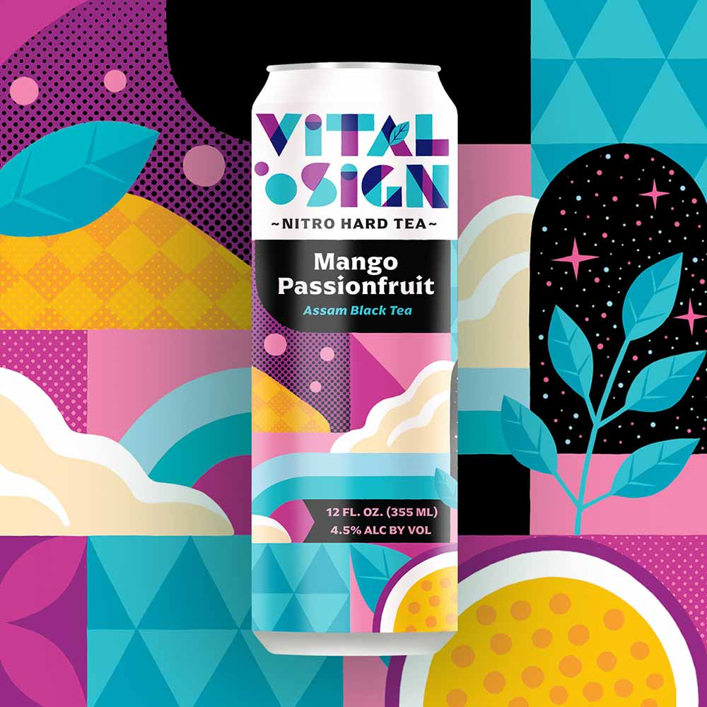 vital sign mango passionfruit nitro hard tea