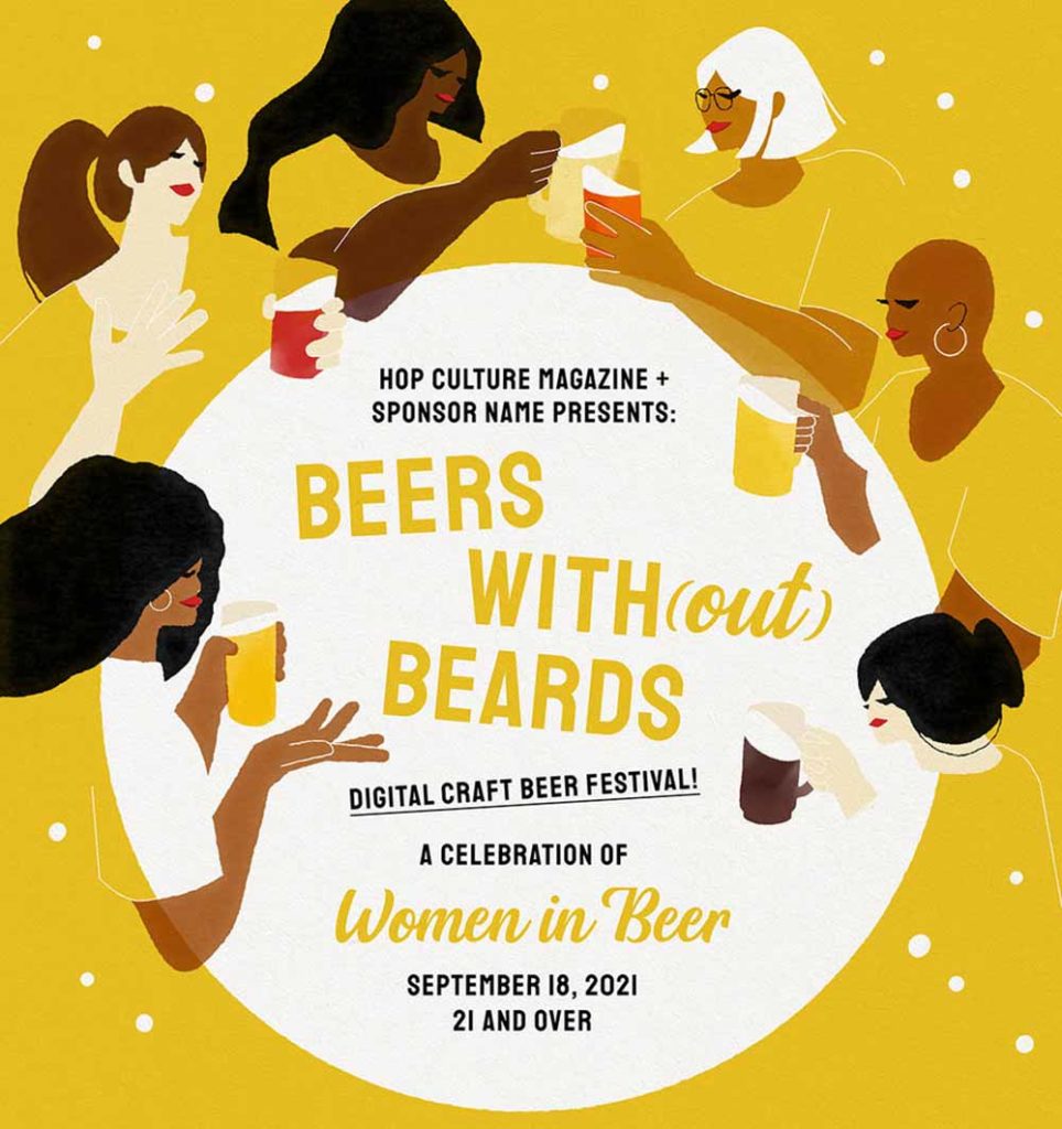 beers without beards festival poster