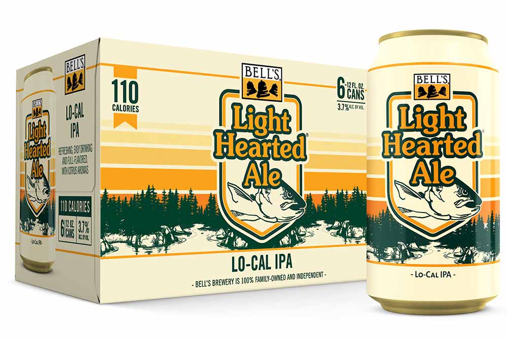 bells brewery light hearted low-cal ipa