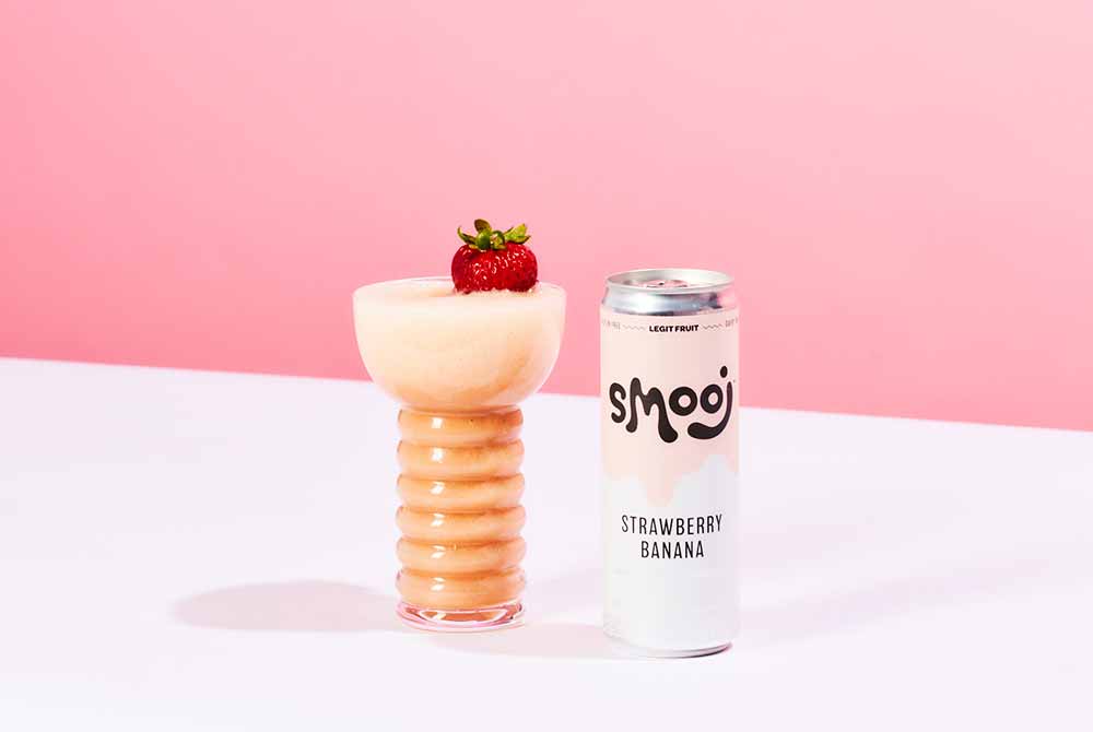 smooj strawberry banana best hard seltzer