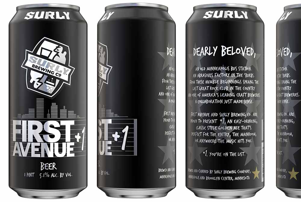 surly brewing +1 golden ale