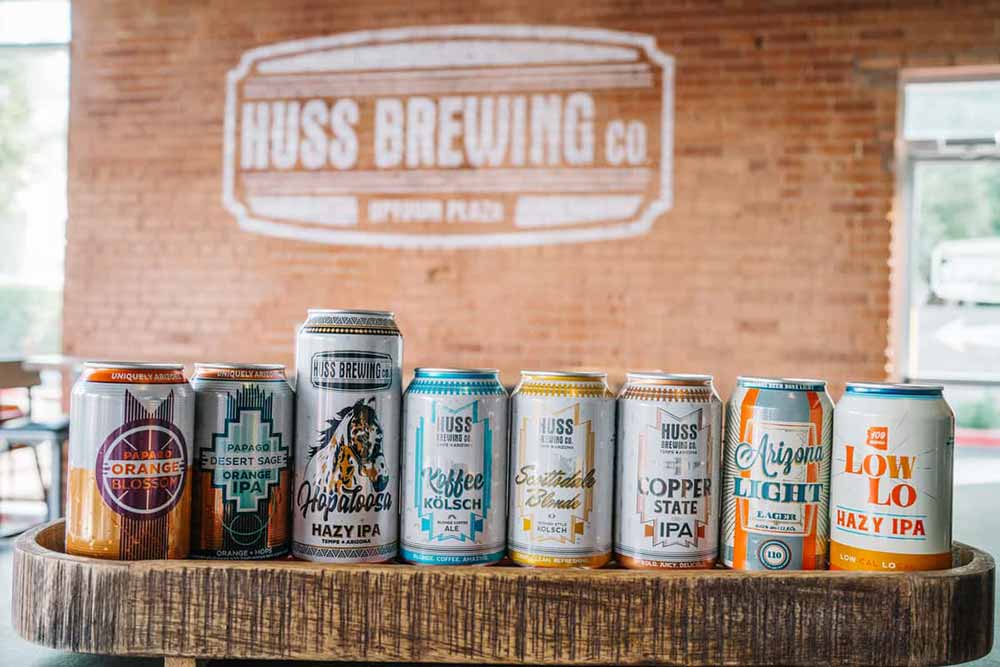 huss brewing co beer lineup best breweries phoenix