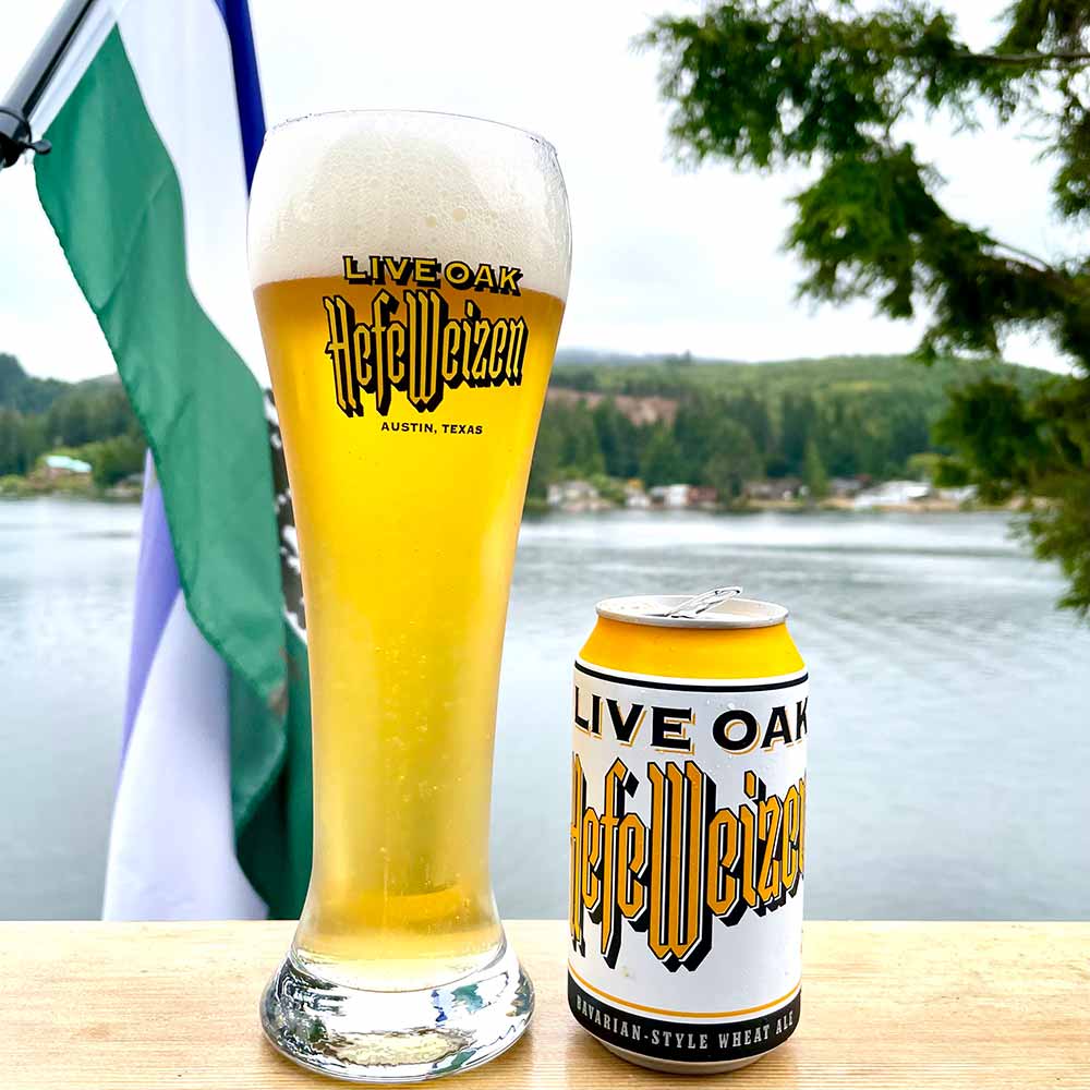 live oak brewing hefeweizen