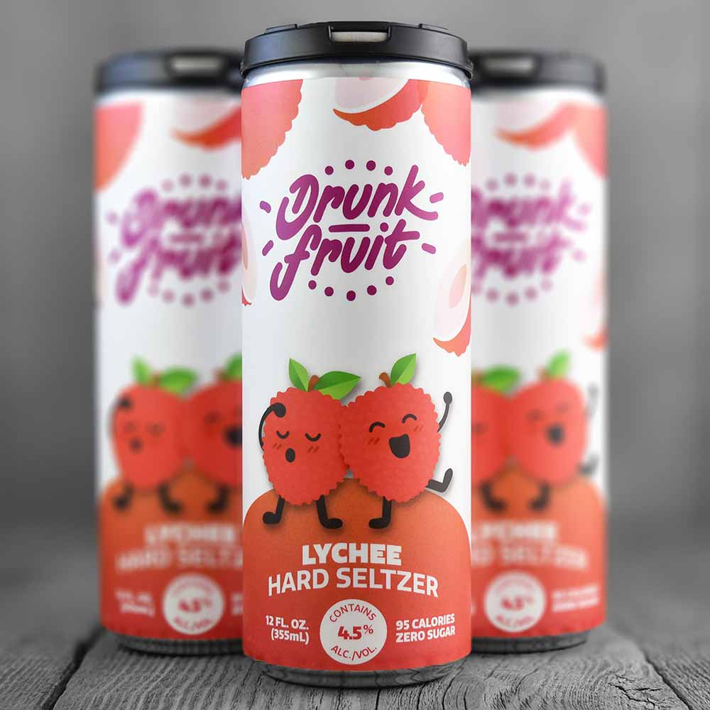 drunk fruit lychee hard seltzer