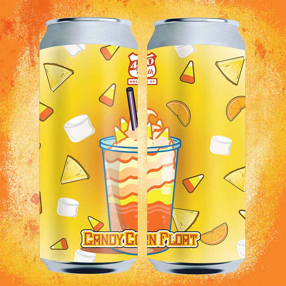 450 north brewing candy corn float