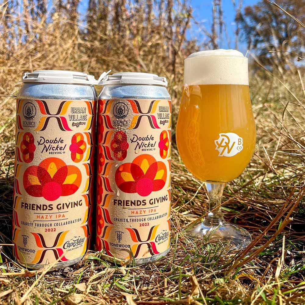 double nickel brewing co. friends giving hazy ipa best breweries new jersey