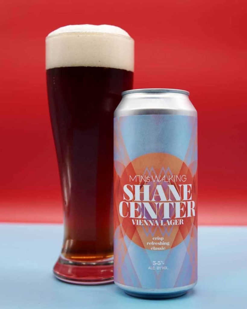 mountains walking brewery shane center vienna lager