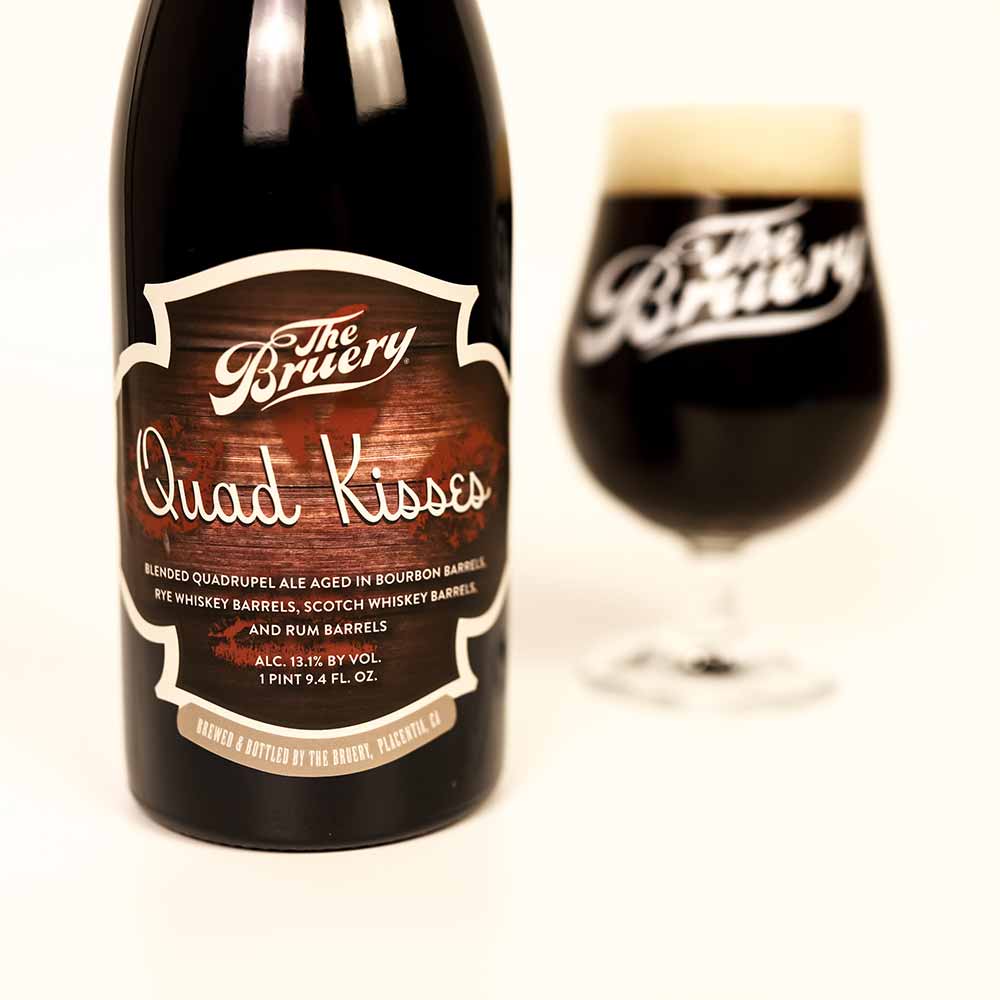 the brewery kisses belgian quad