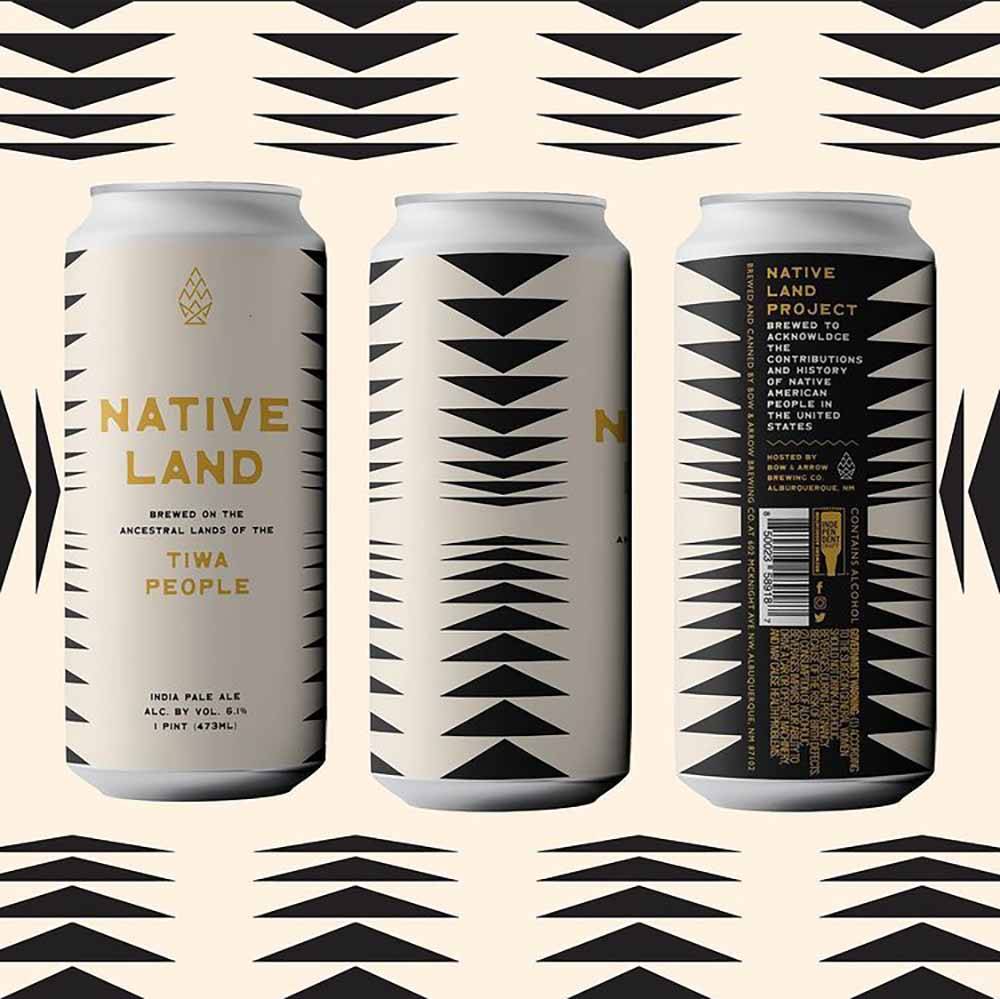 bow & arrow brewing co native land