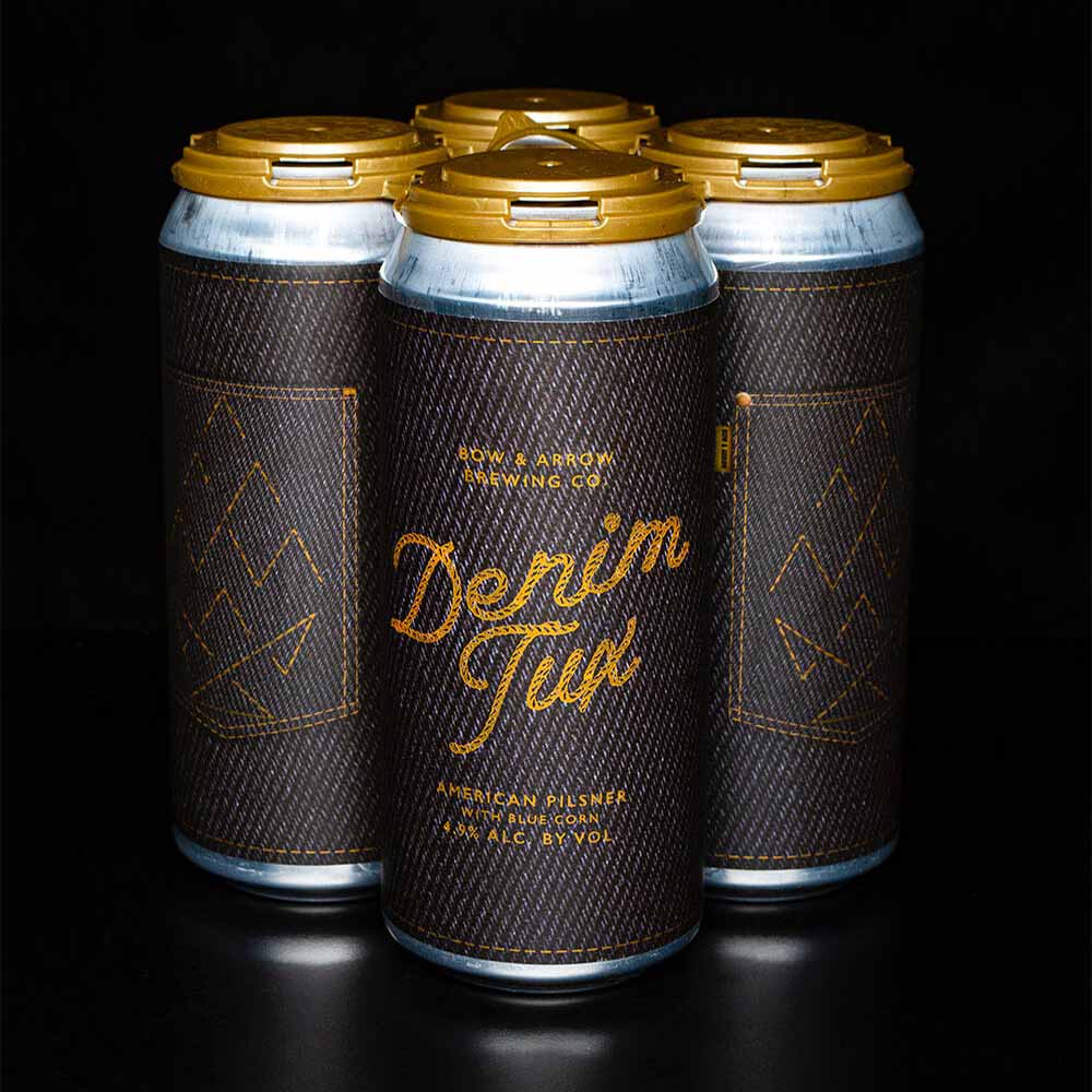 bow & arrow brewing co. denim tux