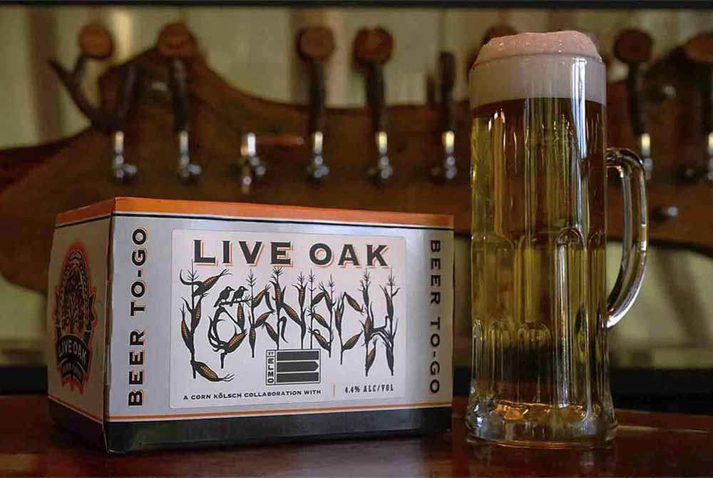 live oak brewing company cornsch