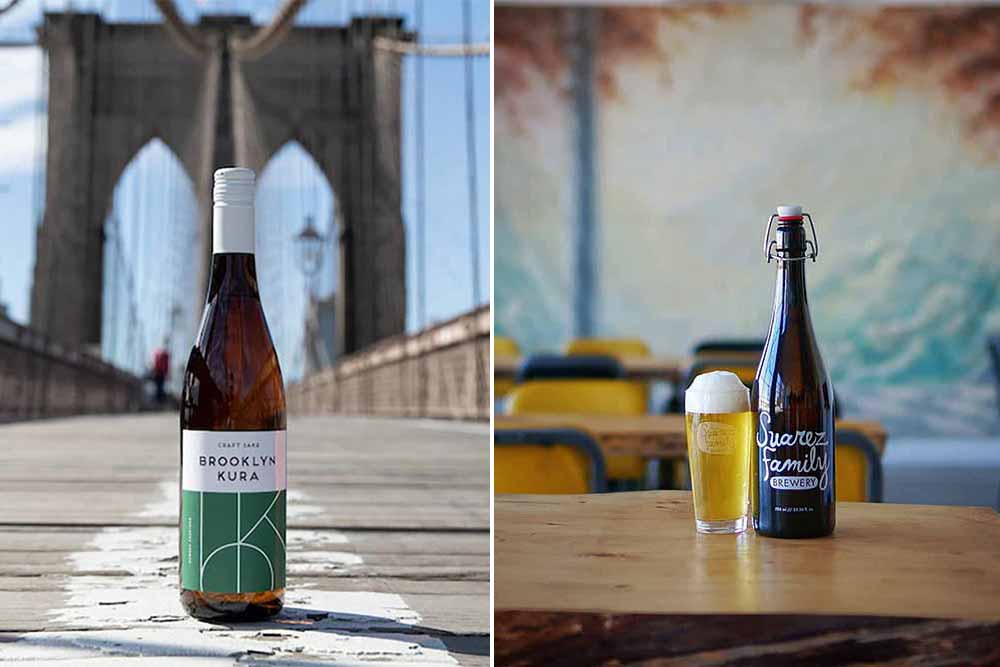 new york state beer brooklyn kura x suarez family brewery