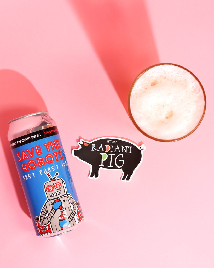 radiant pig craft beers save the robots