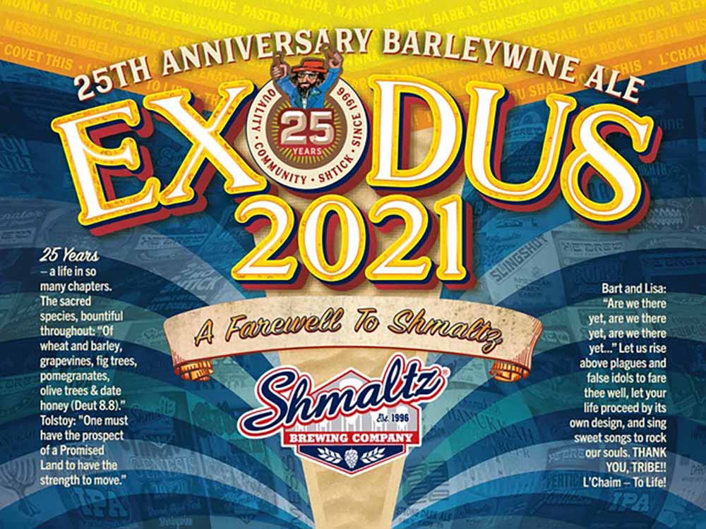 shmaltz brewing company exodus 2021 best holiday beers